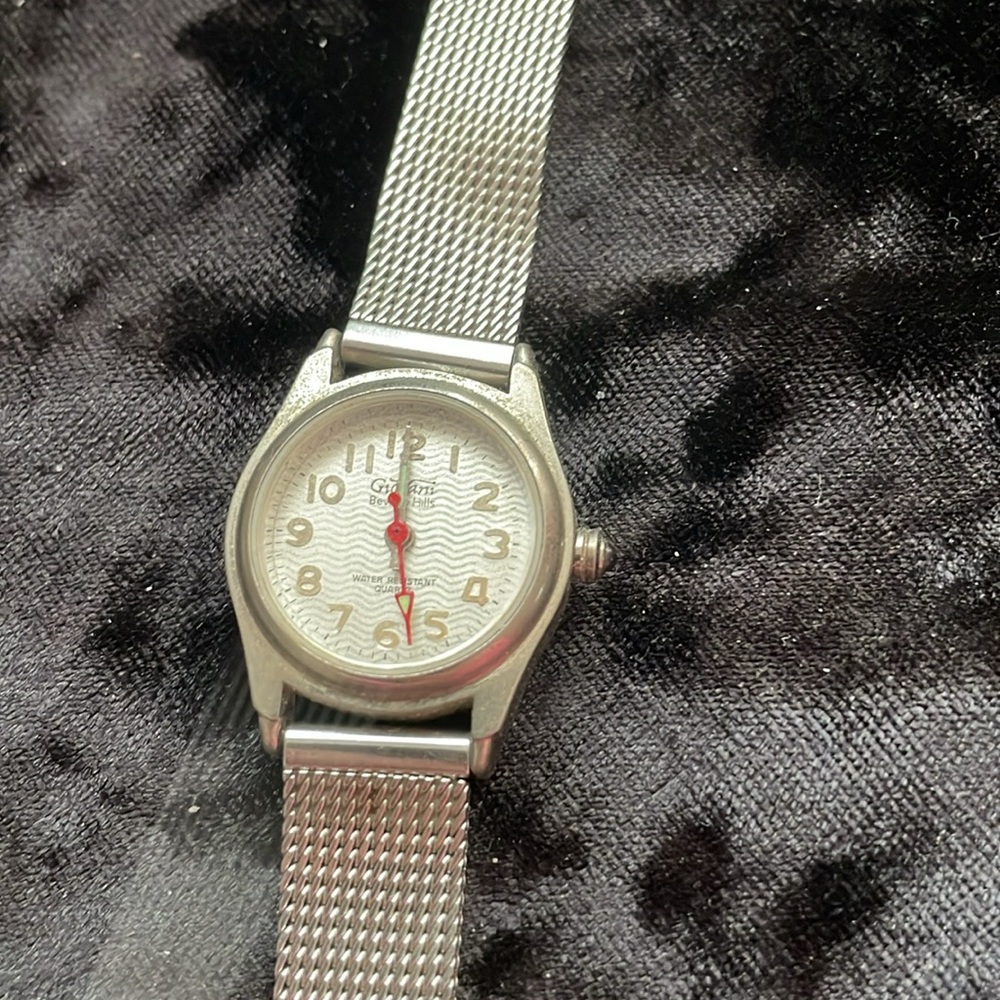 Silver Mesh Strap Watch - Picture 2 of 5